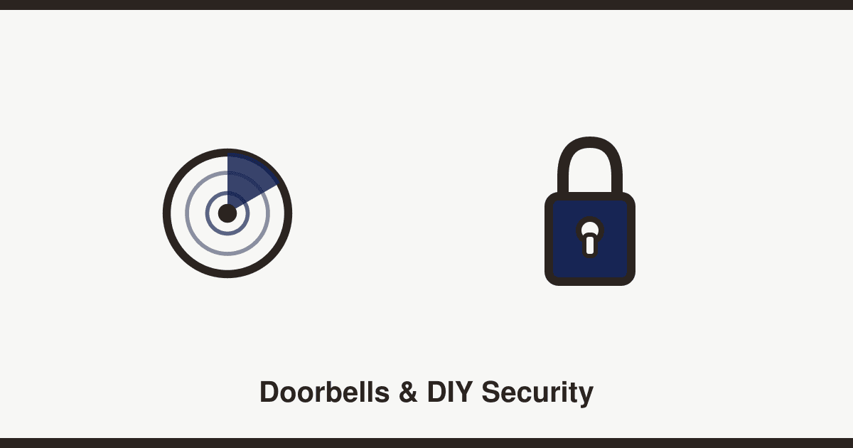 Video doorbells and DIY security kits vs a professional monitored system