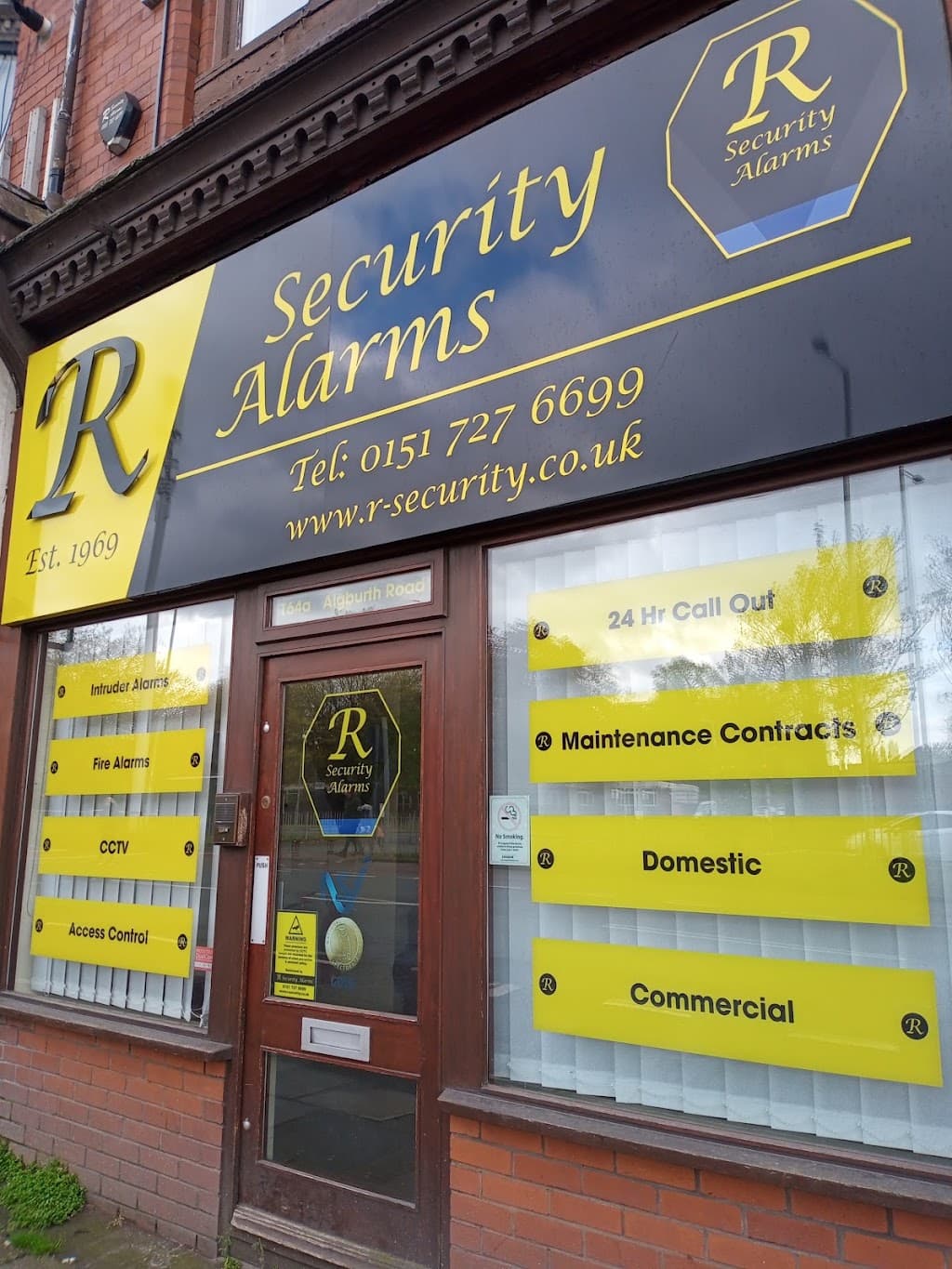 R Fire & Security Systems T/A R Security Alarms
